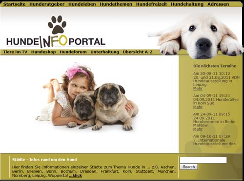 Hunde-Info-Portal Wohl das Beste im Netz!