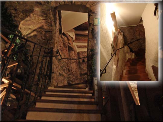 Auch ein Highlight - der Treppenaufgang